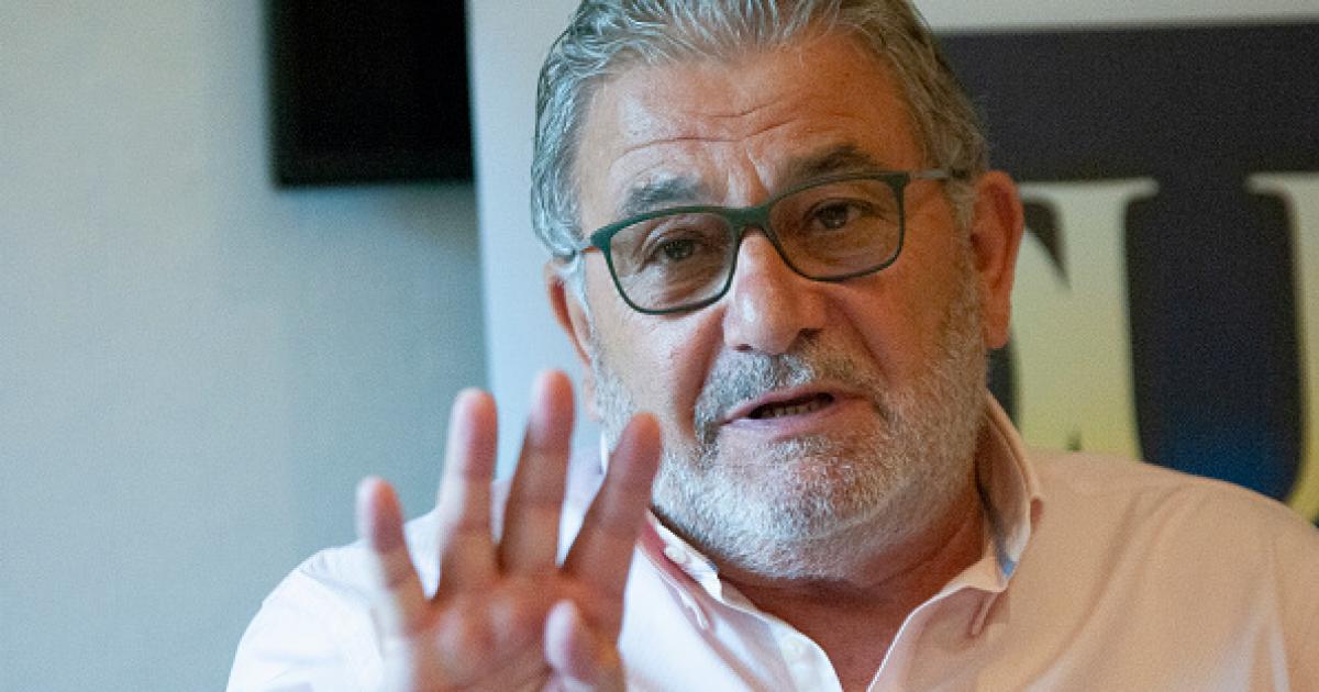 El exnarco Laureano Oubiña, en una imagen de archivo durante la presentación de su libro: 'Oubiña toda la verdad: ahora es mi turno'.