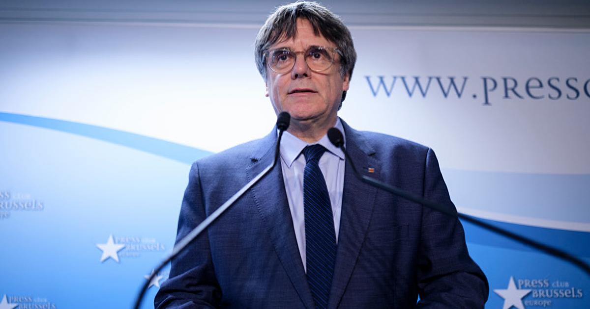 El expresident de la Generalitat y eurodiputado Carles Puigdemont.