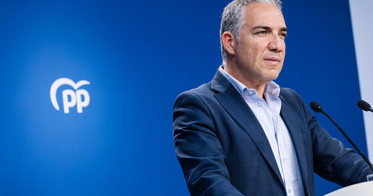 El actual coordinador general del PP, Elías Bendodo, en una imagen de archivo.