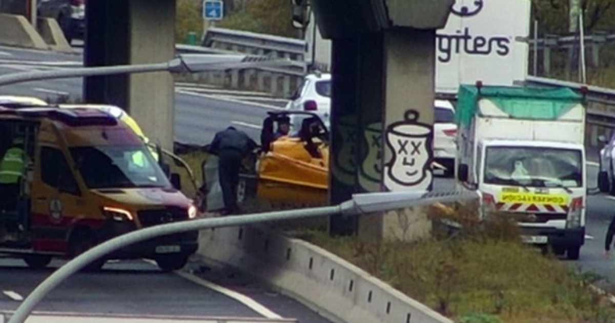 El lugar del siniestro.