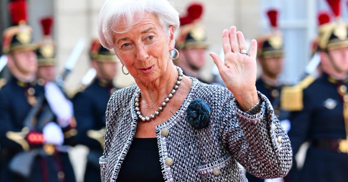 La presidenta del BCE, Christine Lagarde.