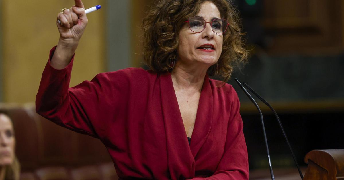 La hasta ahora vicepresidenta cuarta y ministra de Hacienda, María Jesús Montero, en una imagen de archivo.