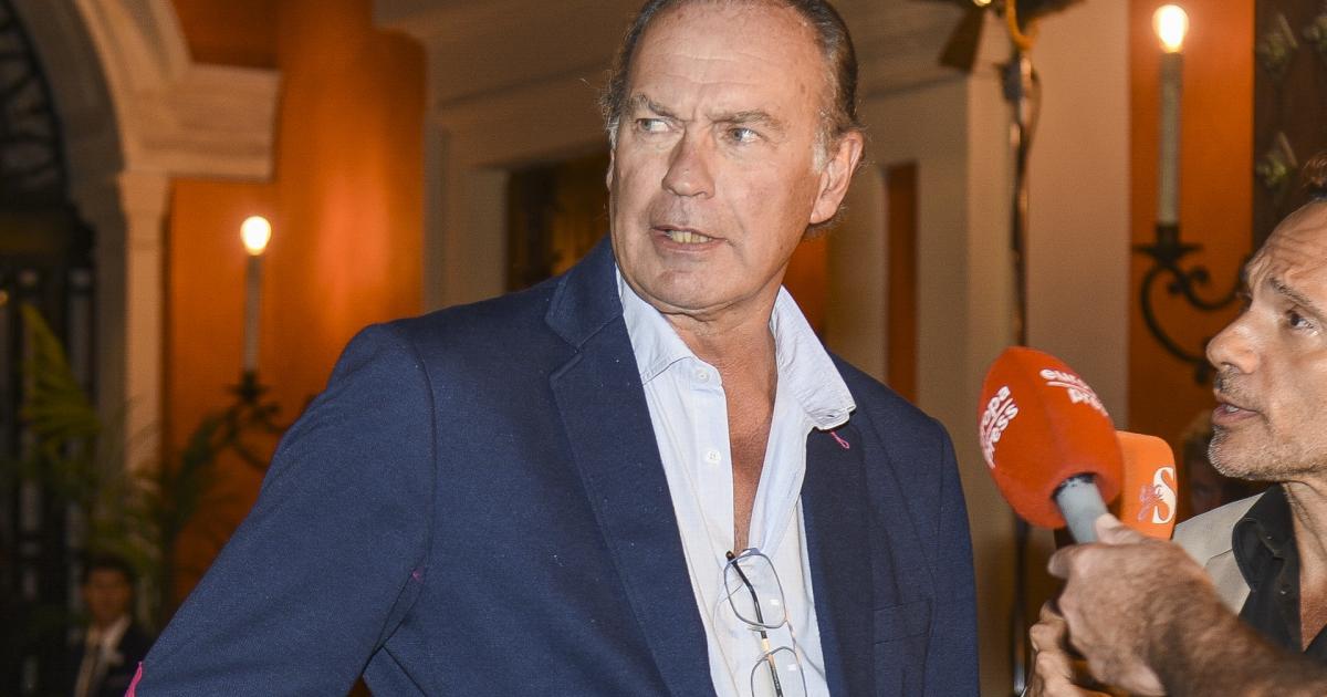 Bertín Osborne en un acto solidario hace unos días en Sevilla.