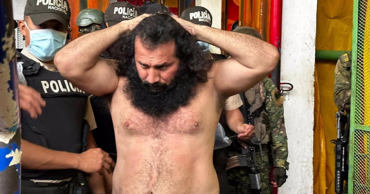 El narco Adolfo Macías, alias 'Fito', líder de Los Choneros.