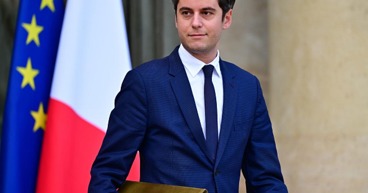El exministro de Educación y recién nombrado primer ministro galo, Gabriel Attal, en una imagen de archivo.