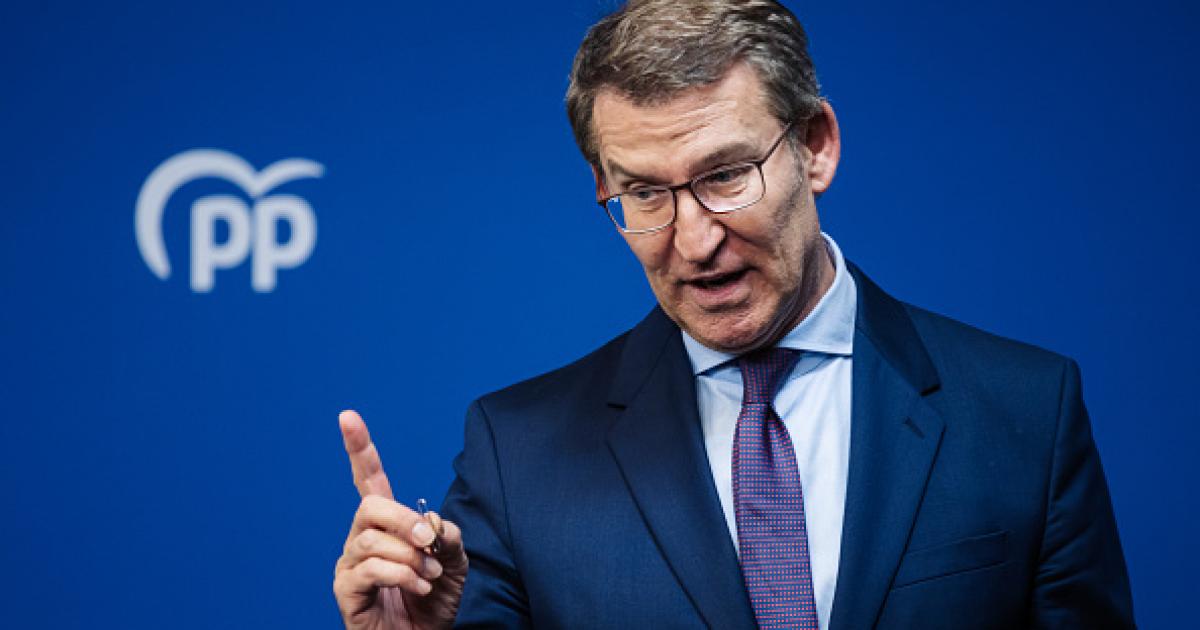 El líder del PP, Alberto Núñez Feijóo, en una imagen de archivo.