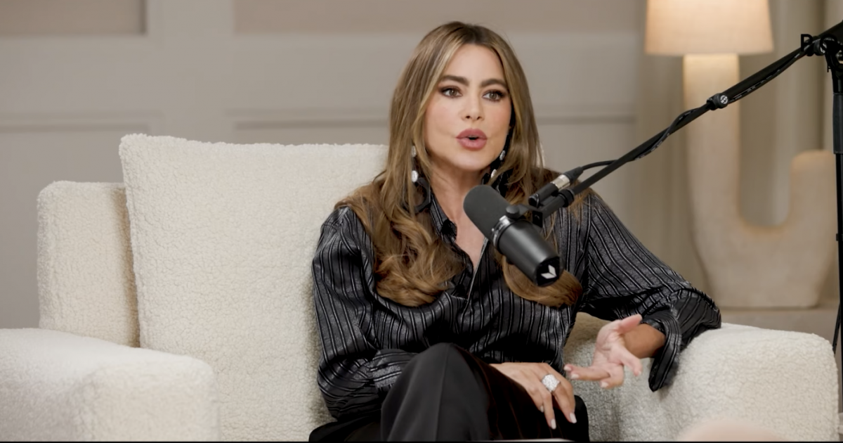 Sofía Vergara, durante su charla con Vicky Martín Berrocal.