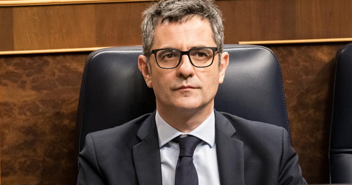 El ministro de Presidencia y Justicia, Felix Bolaños, en una imagen de archivo.