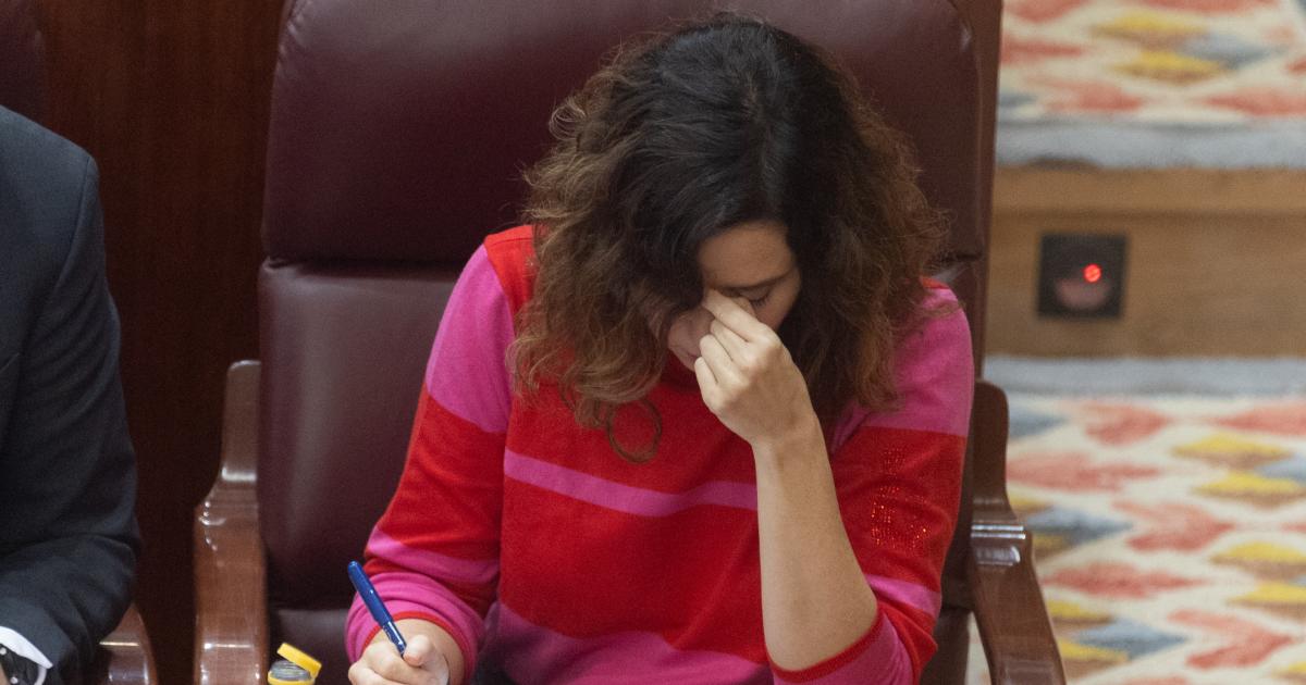 La presidenta de la Comunidad de Madrid, Isabel Díaz Ayuso.