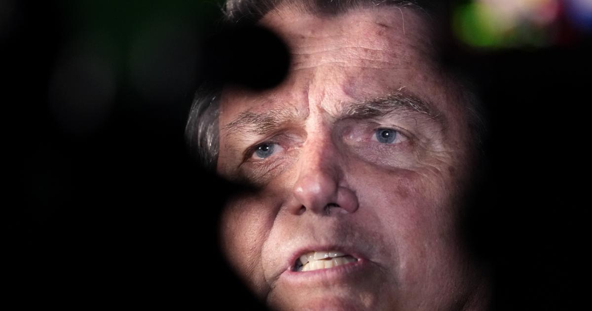 El expresidente brasileño Jair Bolsonaro.