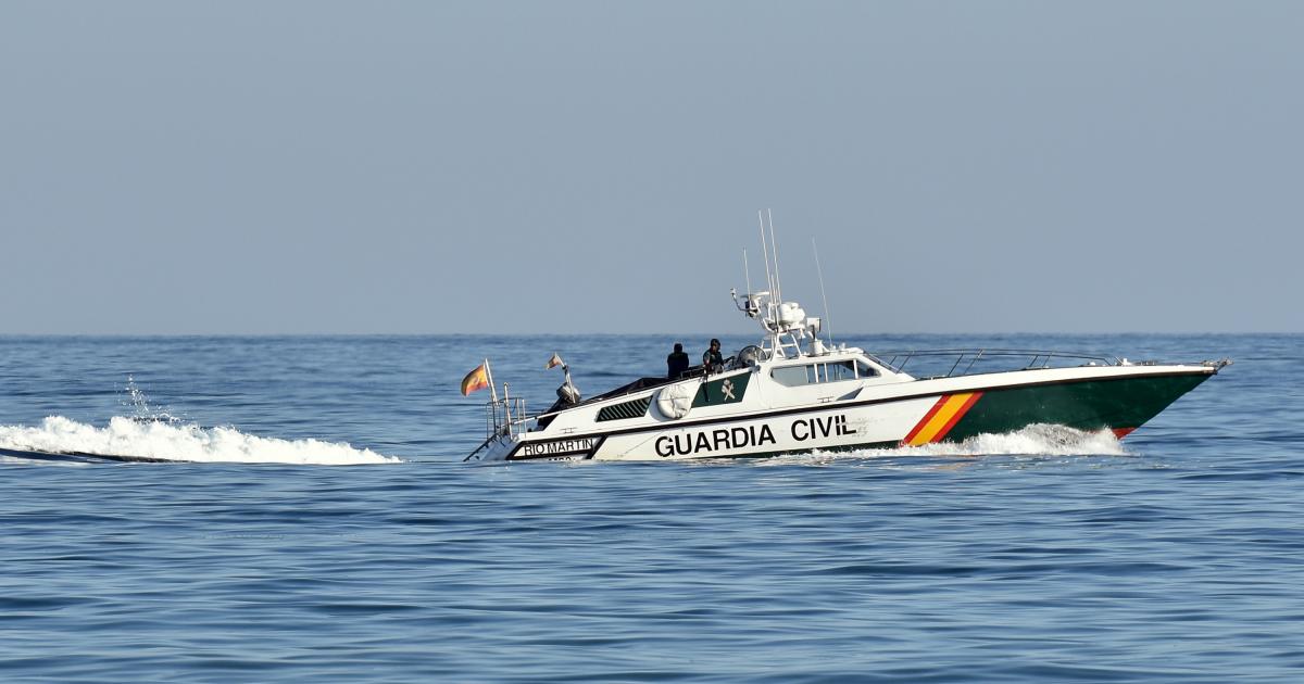 Lancha de la Guardia Civil.