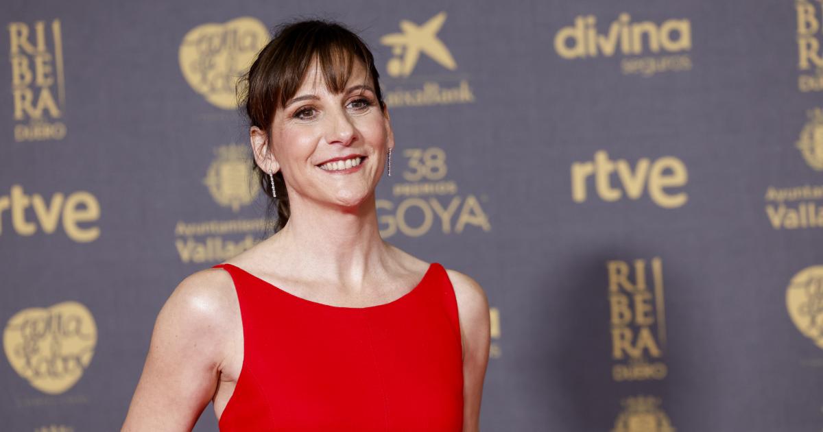 Malena Alterio, en los Premios Goya 2024.