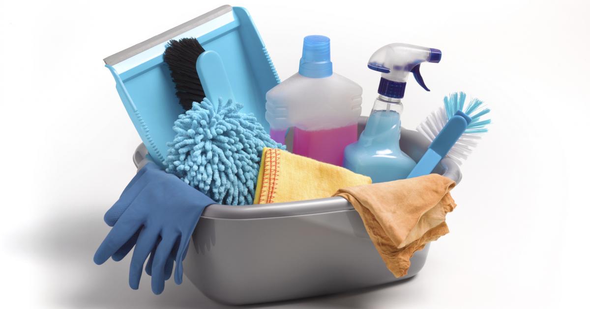 Productos de limpieza.