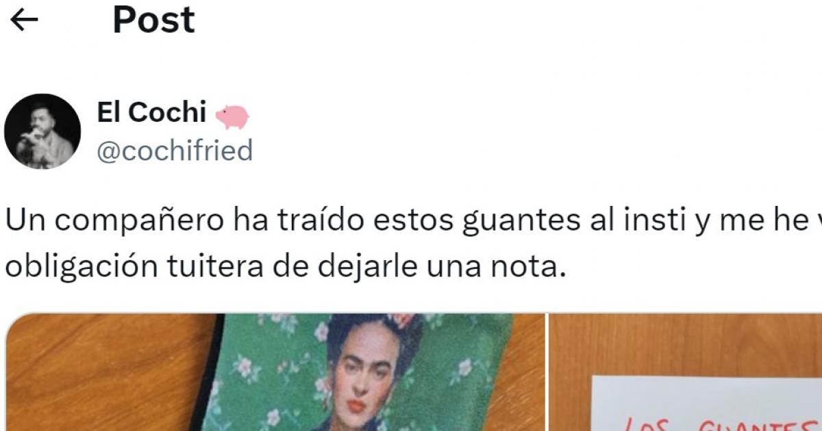 El tuit de @cochifried