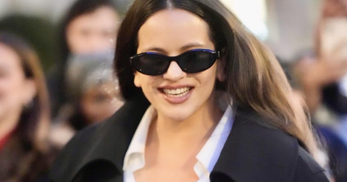 La cantante Rosalía, fotografiada en París hace unos días.