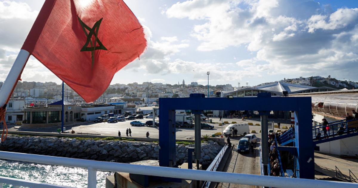 Imagen de archivo del puerto de Tánger (Marruecos).