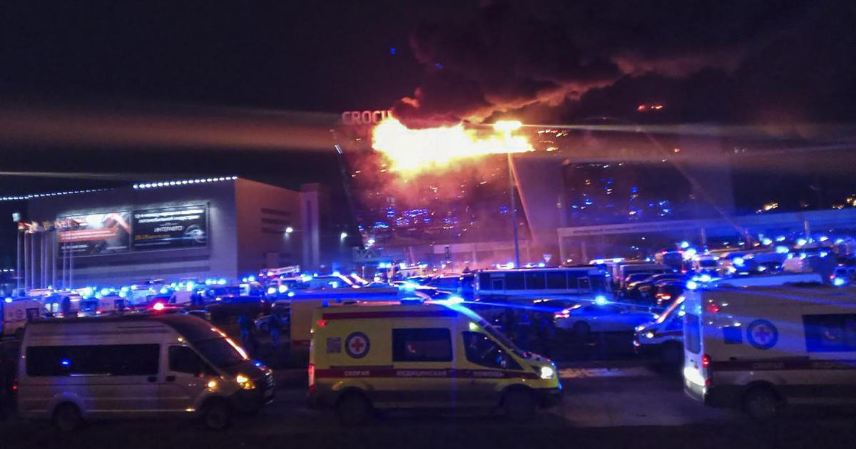 Atentado en Rusia en directo: última hora del ataque en la discoteca de Moscú.