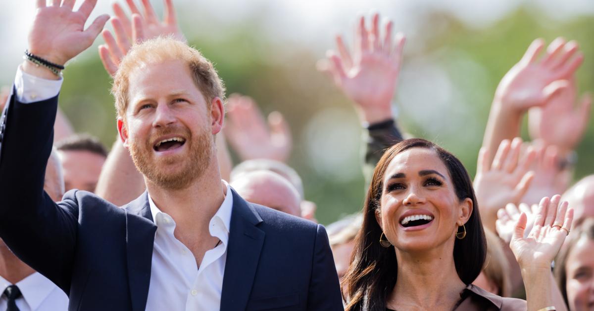 Los duques de Sussex, Harry y Meghan, fotografiados en los últimos Invictus Games.