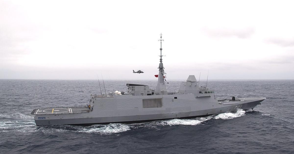 Imagen de archivo de la fragata marroquí Mohammed VI.