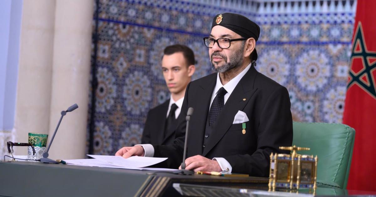 El rey de Marruecos, Mohamed VI