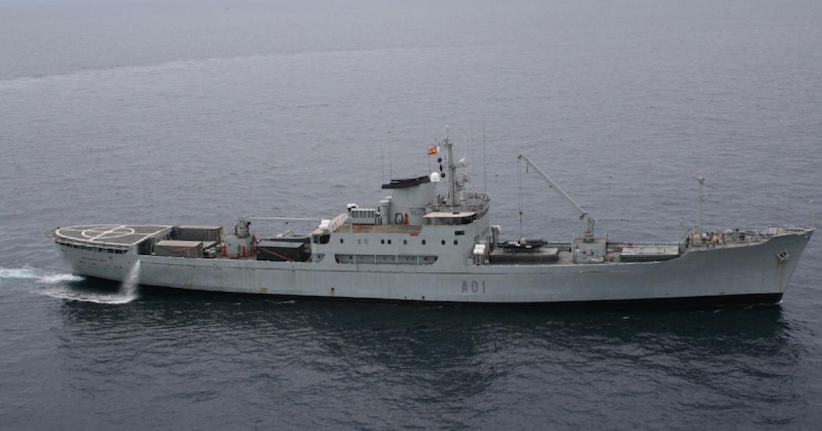 El buque Contramaestre Casado, en una imagen de archivo