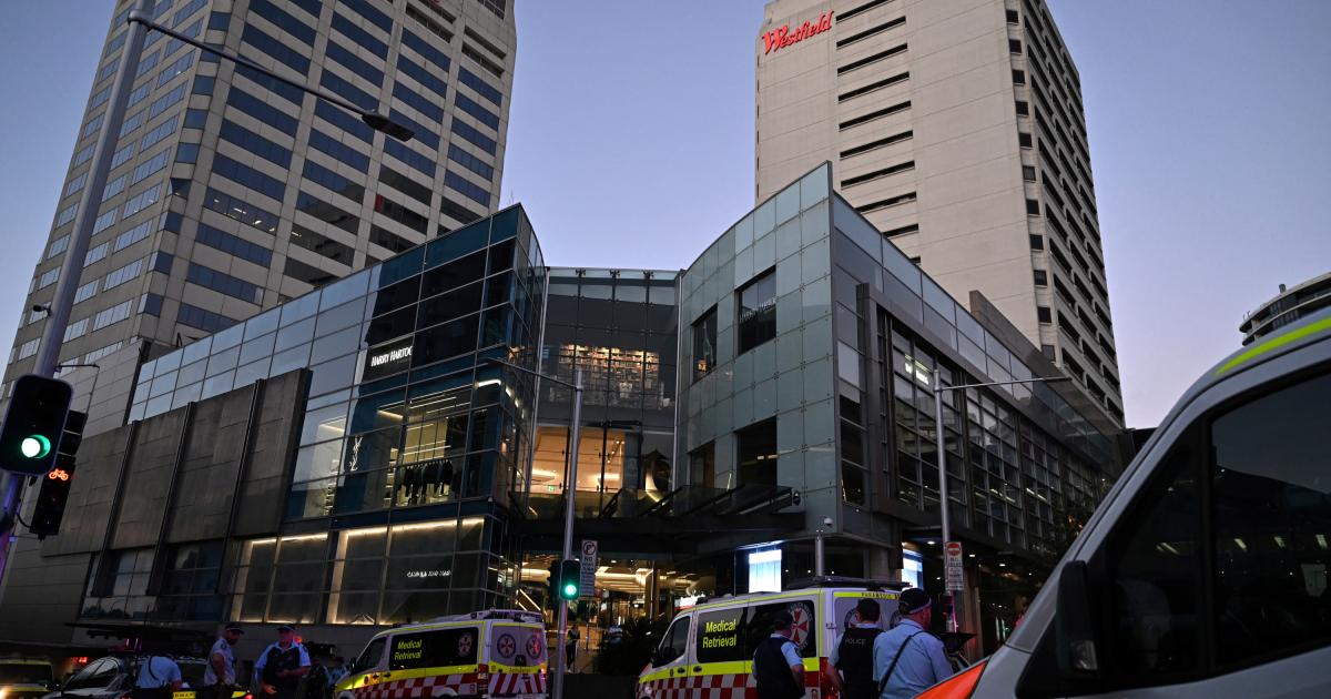Ataque en un centro comercial de Australia.
