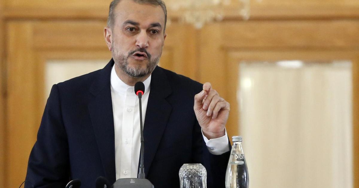 El ministro de Asuntos Exteriores iraní, Hossein Amir-Abdoulahian.