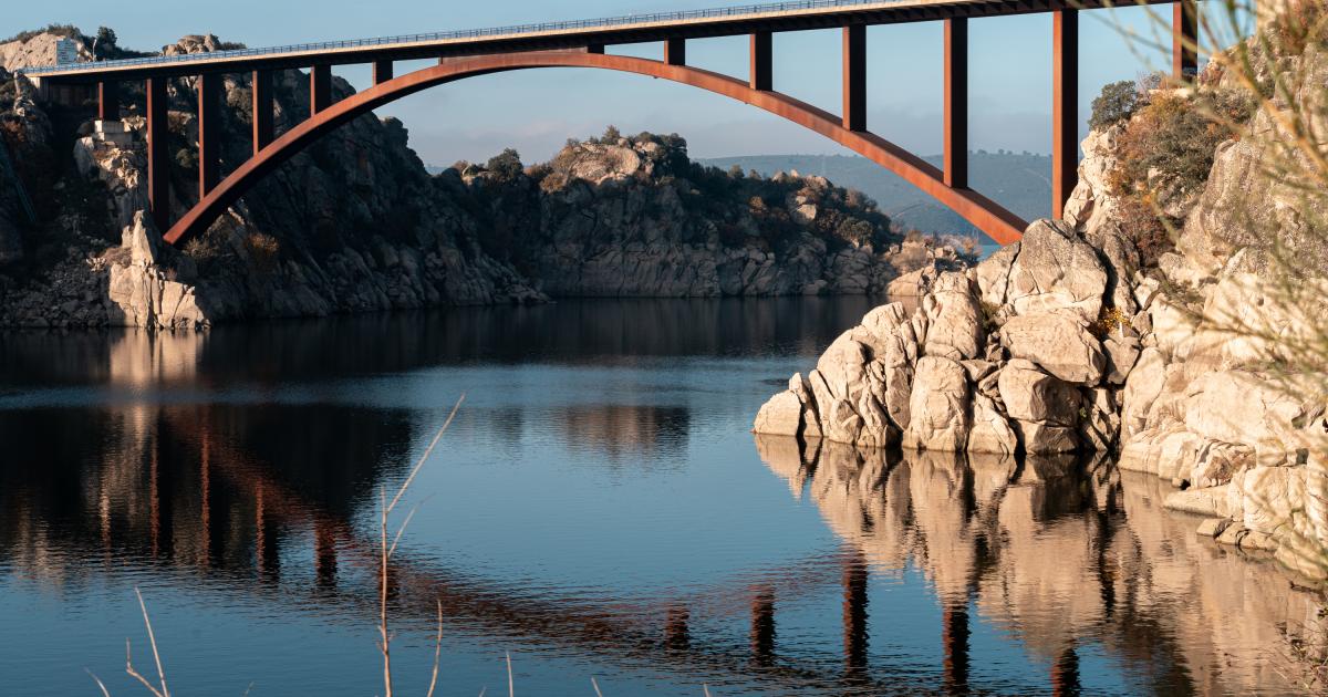 Embalse de Ricobayo.