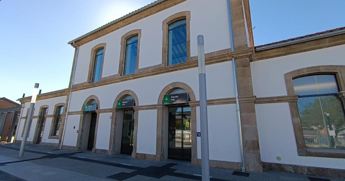 Estación de ferrocarril de Plasencia.