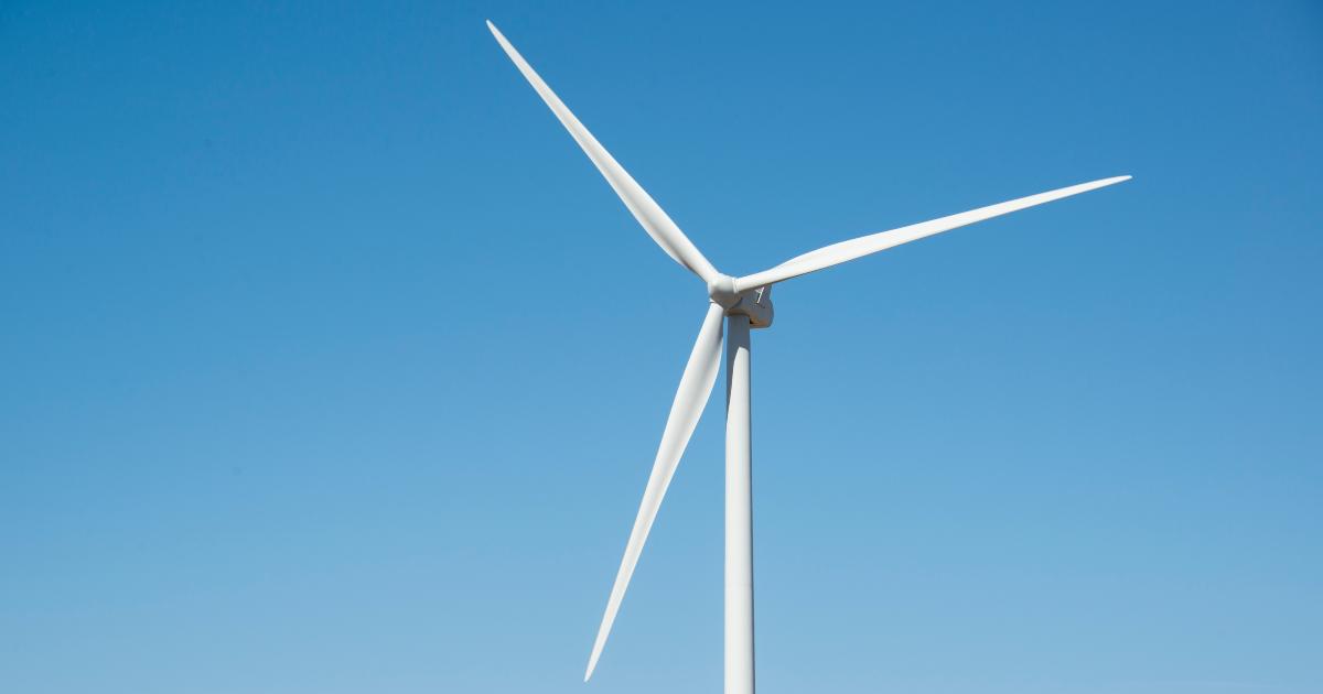 Imagen de un aerogenerador