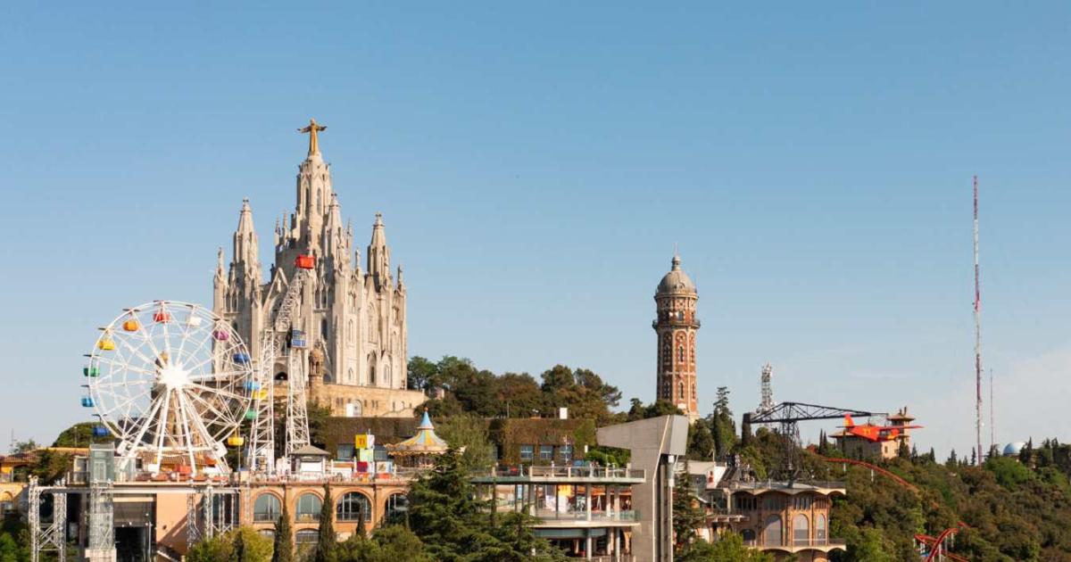 Parque Tibidabo de Barcelona