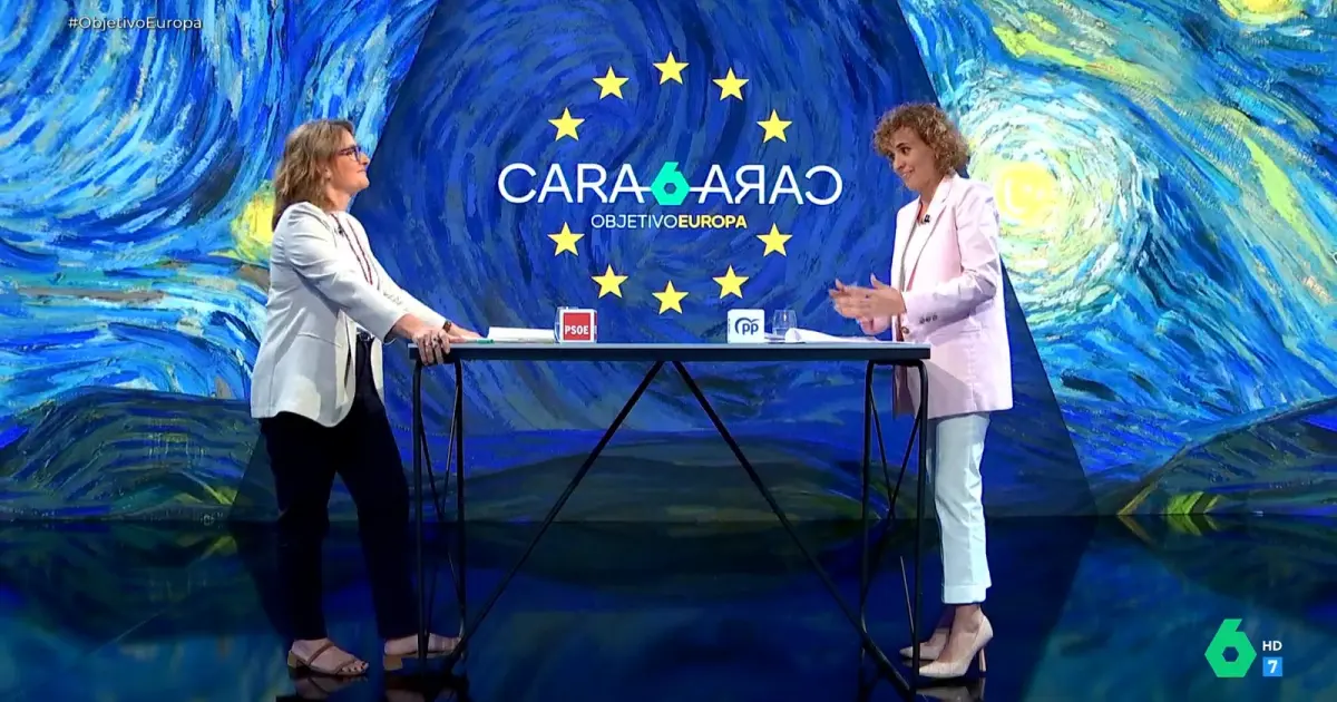 Cara a cara entre Teresa Ribera y Dolors Montserrat en LaSexta.