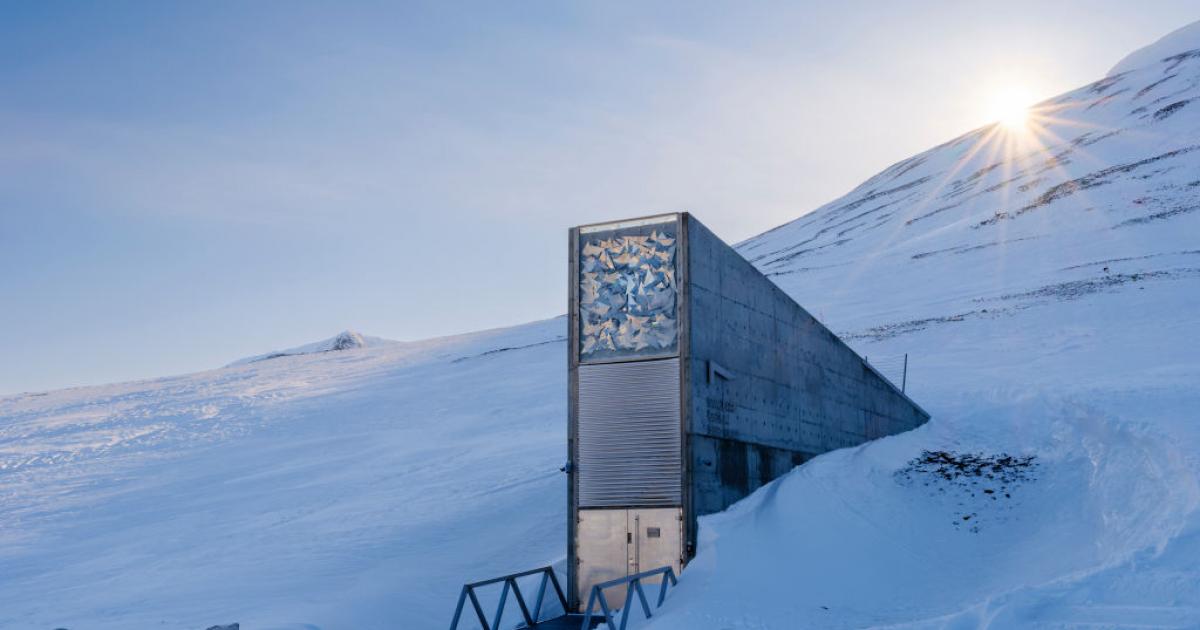 Svalbard Global Seed Vault.