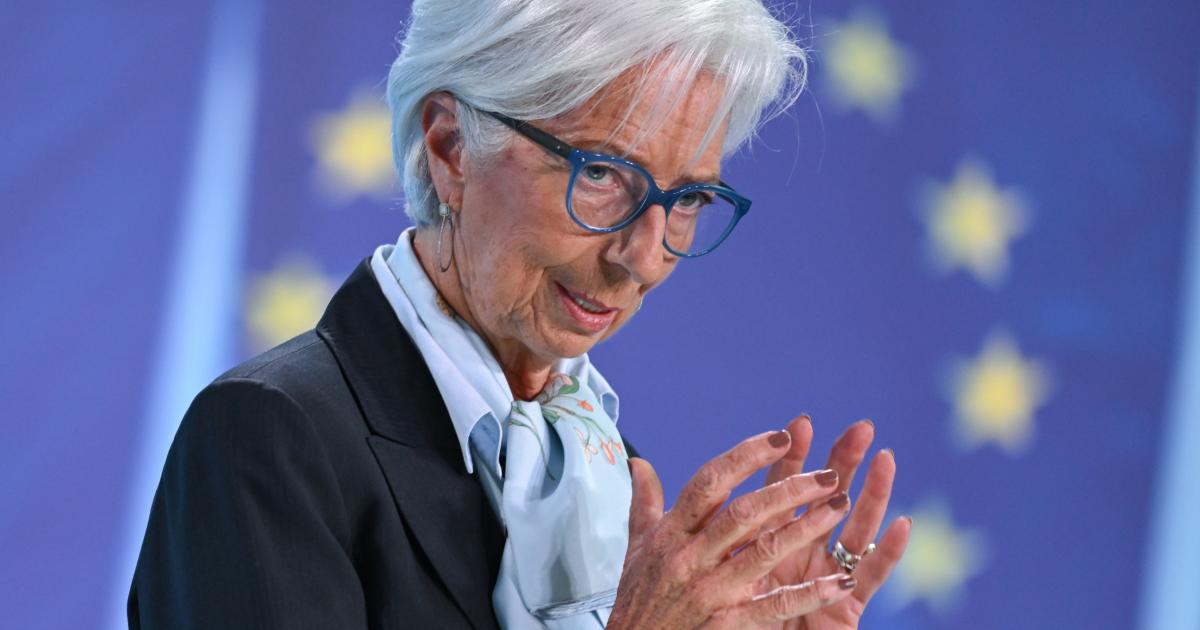 La presidenta del BCE, Christine Lagarde.