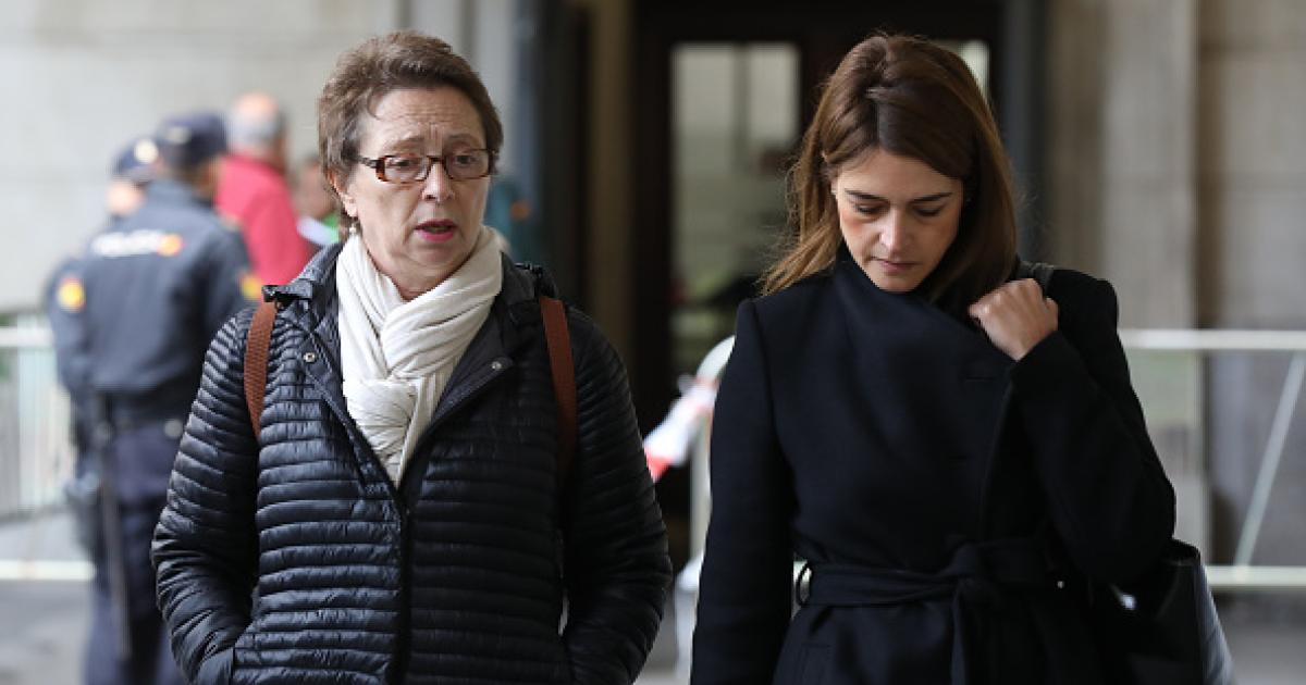 La exconsejera andaluza Carmen Martínez Aguayo (izquierda), en una imagen de archivo.