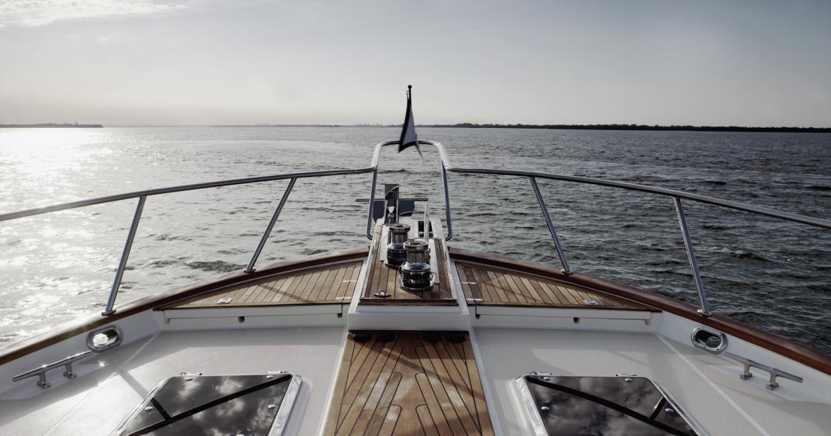 Un yate, en una imagen de archivo