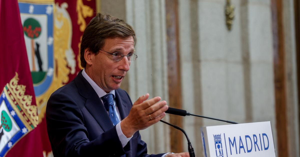 El alcalde de Madrid, Jose Luis Martínez-Almeida, en una imagen de archivo.