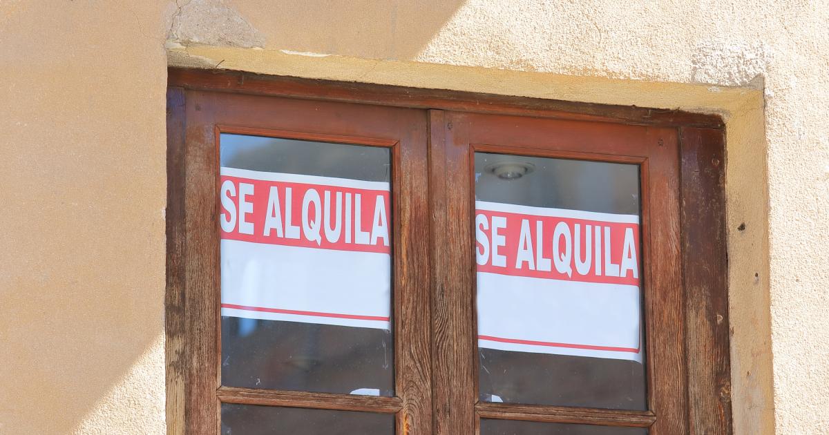 Piso en alquiler en España.