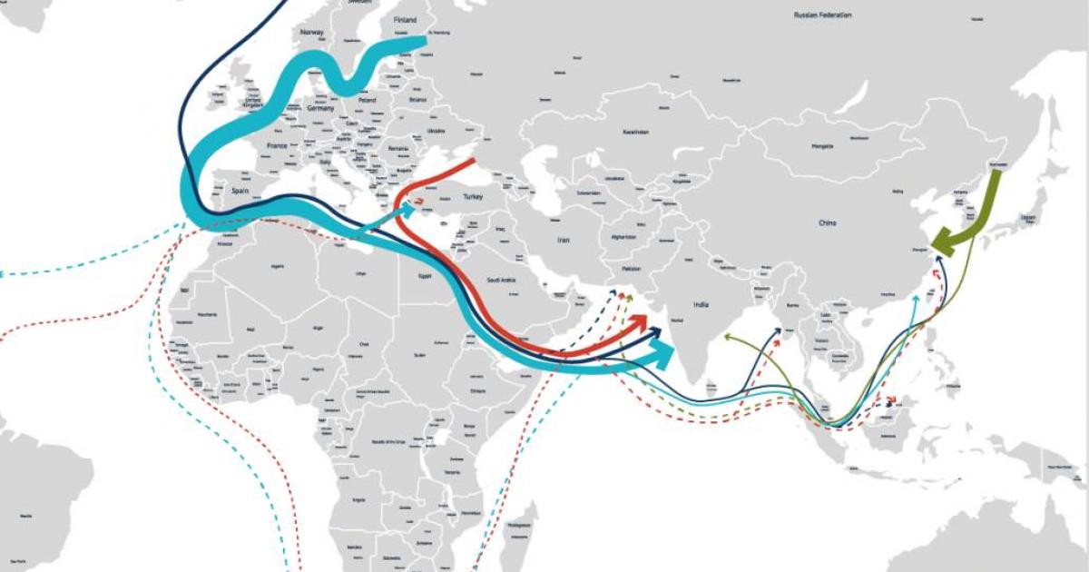 La ruta de la flota fantasma de Rusia