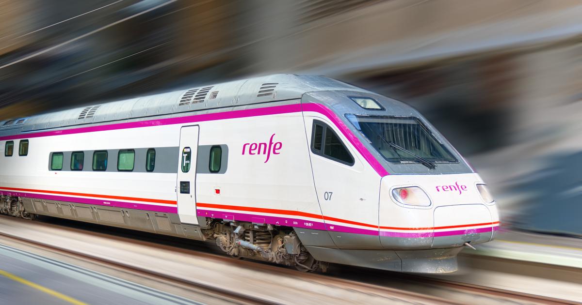 Imagen de un tren de Renfe.