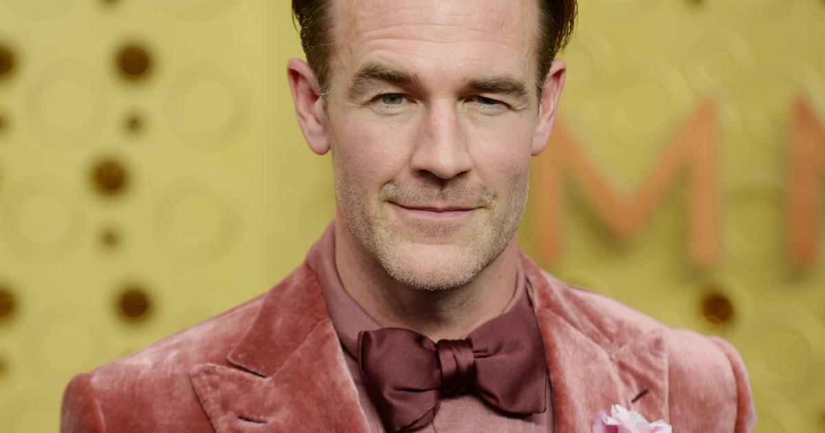 El actor James Van Der Beek, en los Primetime Emmy Awards el 22 de septiembre de 2019.