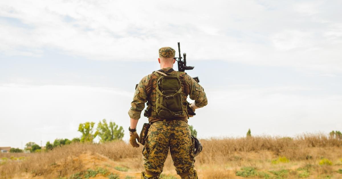 Soldado del ejército español