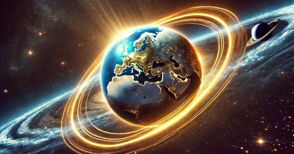 La inclinación del planeta Tierra a través de la IA.