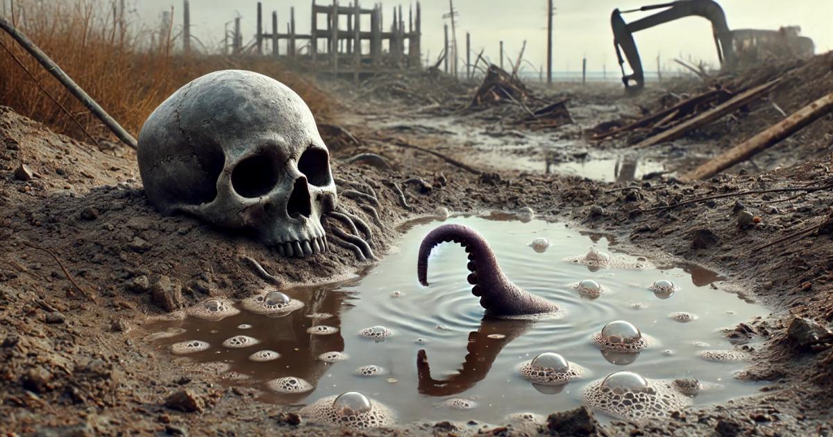 Recreación de un pulpo ante una posible extinción humana