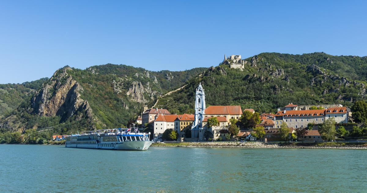 Imagen de archivo del río Danubio, a su paso por territorio austríaco.