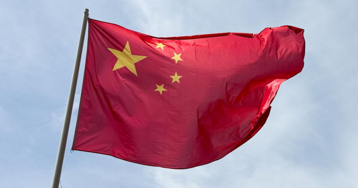 La bandera de China