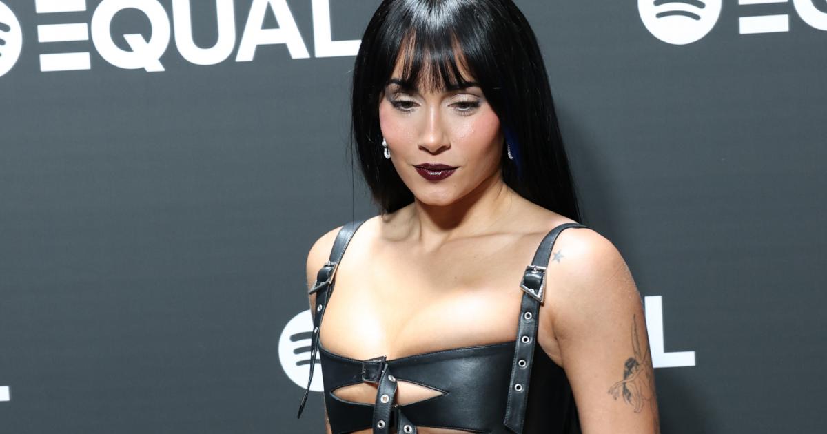 La cantante Aitana Ocaña, en la Spotify Equal Gala el 10 de diciembre de 2024.
