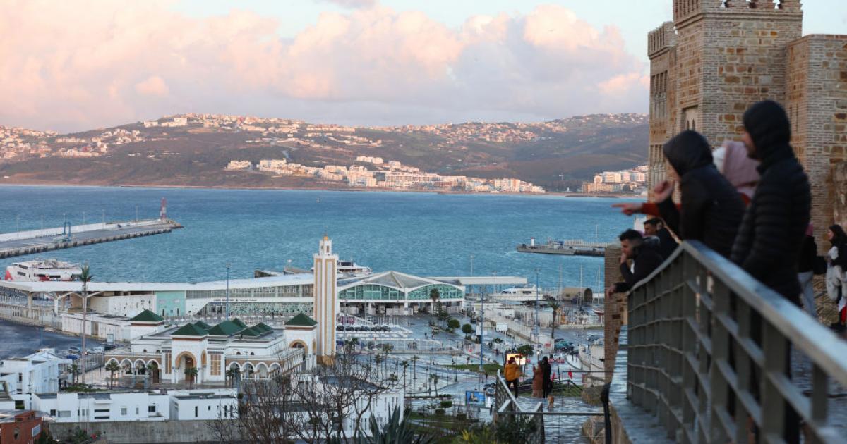 Imagen de archivo de una vista de Tanger Med, Marruecos.