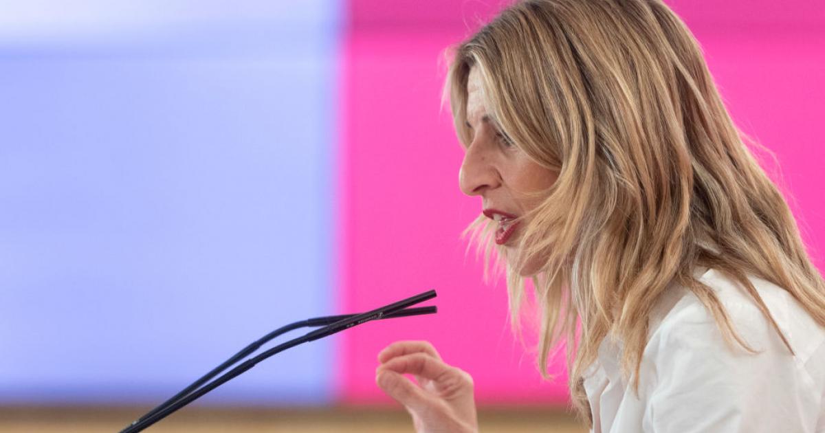 La vicepresidenta segunda del Gobierno y ministra de Trabajo, Yolanda Díaz, en una imagen de archivo.