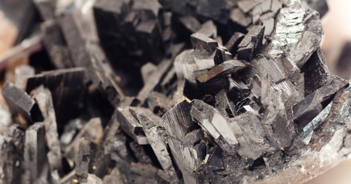 Mineral de wolframio (tungsteno) en una imagen de archivo.